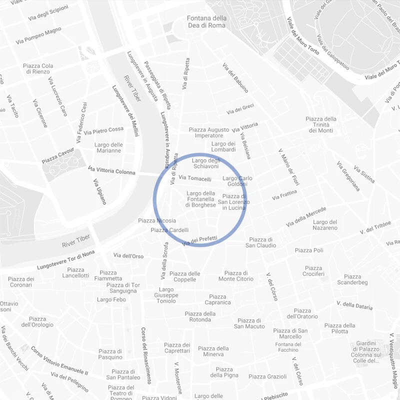 Largo Fontanella di Borghese 19 <br/>
Palazzo Borghese <br/>00186 Roma